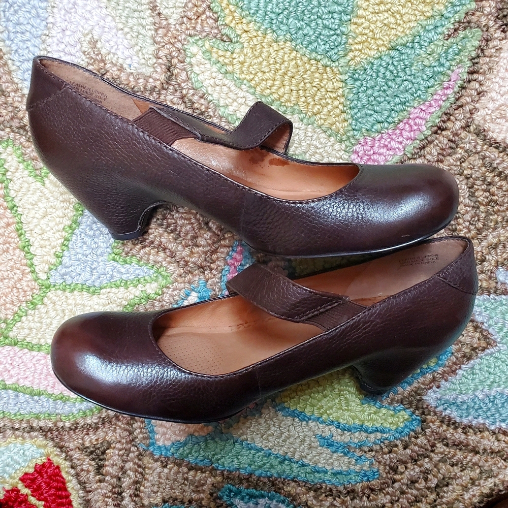 Womens Ciao Bella Heels Brown Leather